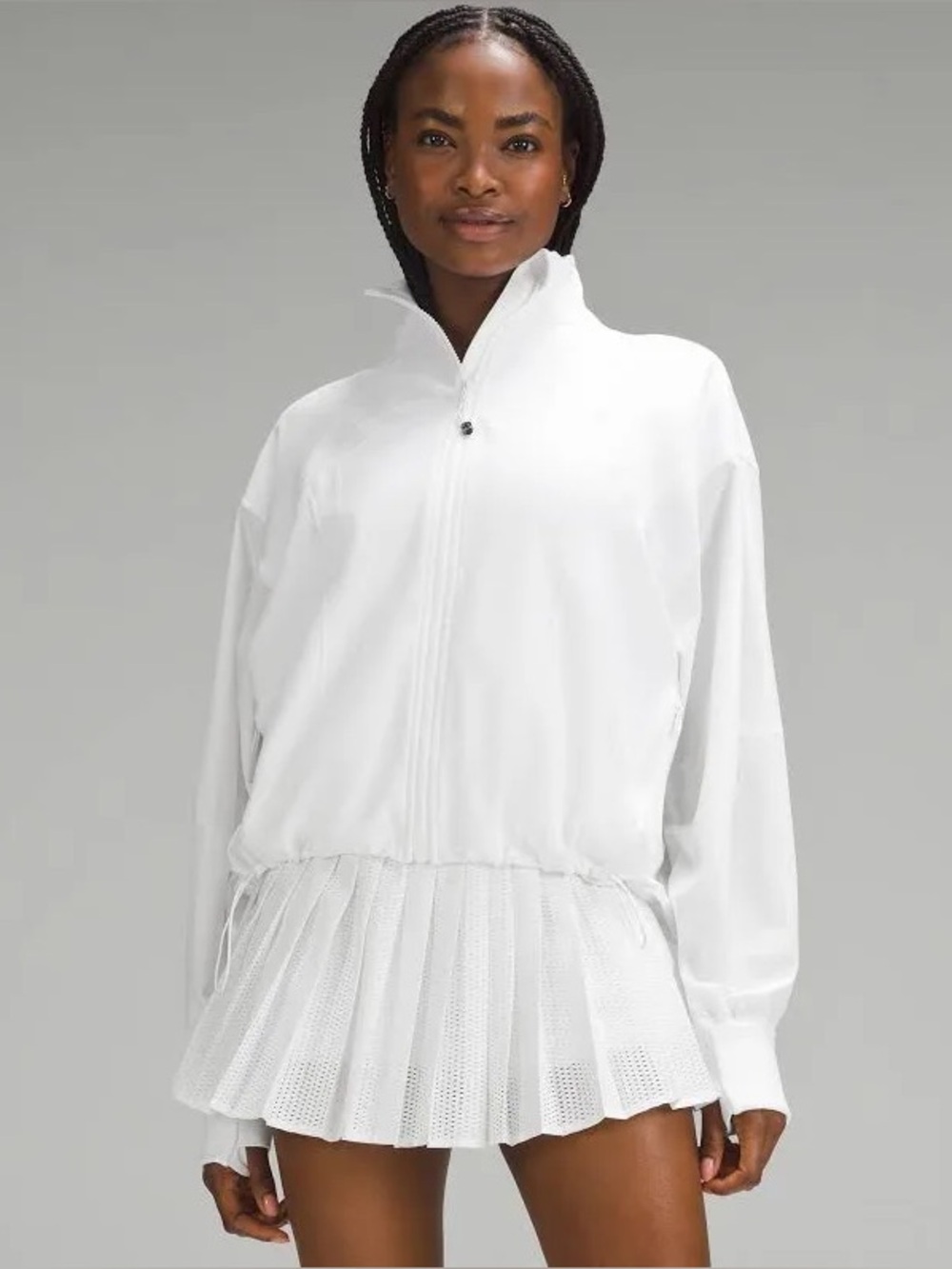 NWT Lululemon Define Relaxed-Fit Jacket. Full zip. WHITE. Size 8
